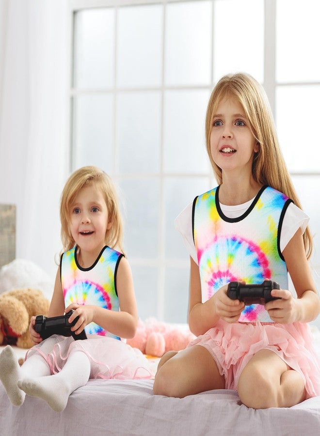 Janmercy Compression Vest for Kids Boys Soft Breathable Compression Vest Girls Cute Comfort for Back to School Children(Tie Dye,Small) - Image 2